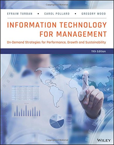 Cover of Information Technology for Management: Advancing Sustainable, Profitable Business Growth