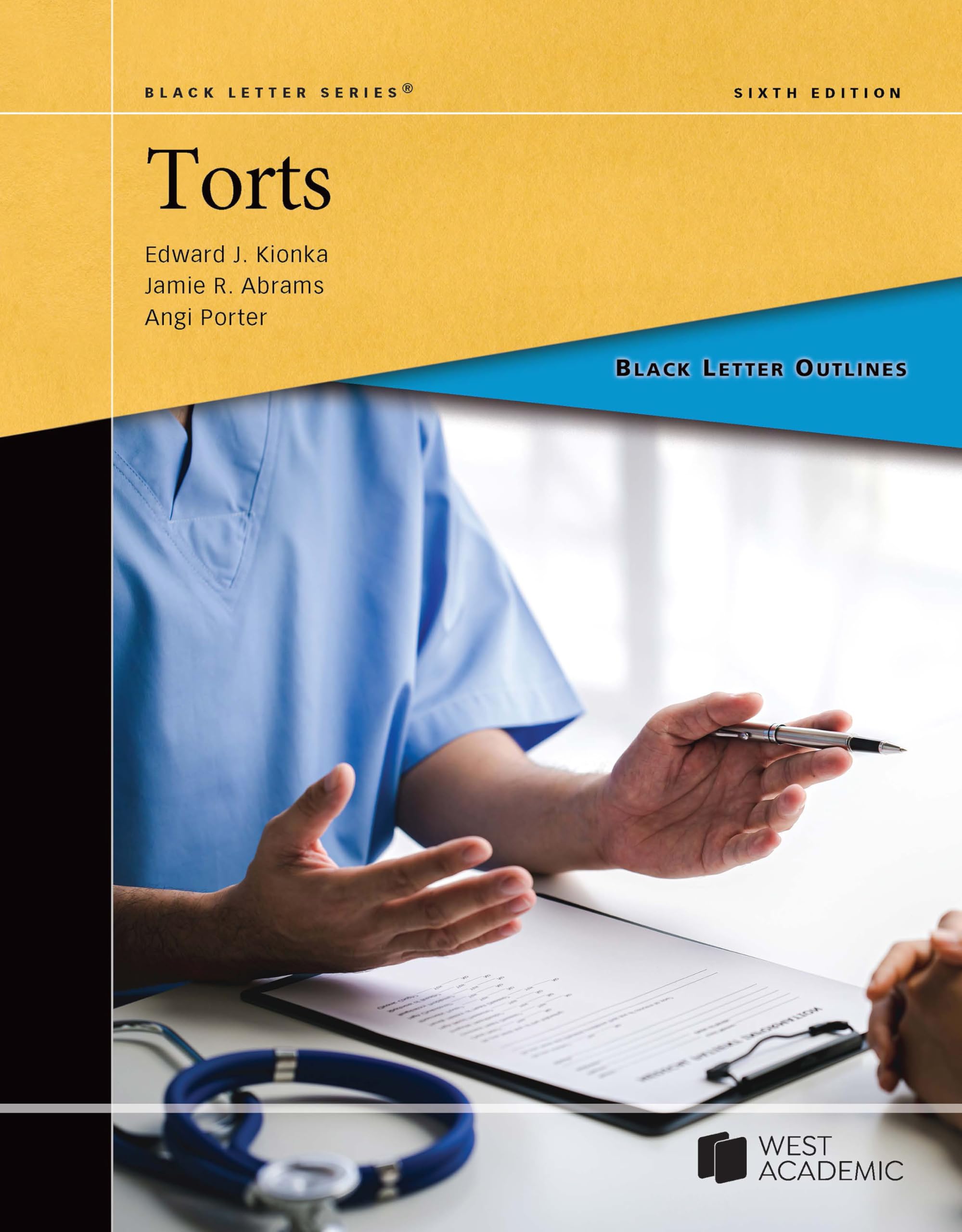 Cover of Black Letter Outline on Torts