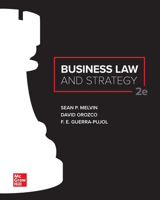 Cover of Loose Leaf for Business Law and Strategy