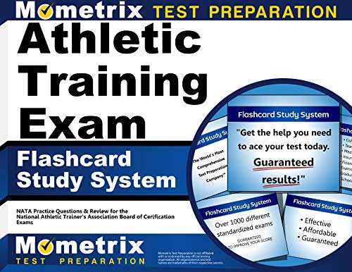 Cover of Athletic Training Exam Flashcard Study System: NATA Test Practice Questions and Review for the National Athletic Trainers' Association Board of Certification Exam (Cards)