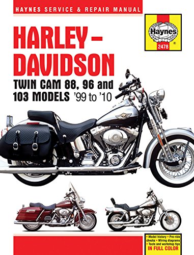Cover of Harley-Davidson Twin CAM 88, 96 and 103 Models '99 to '10