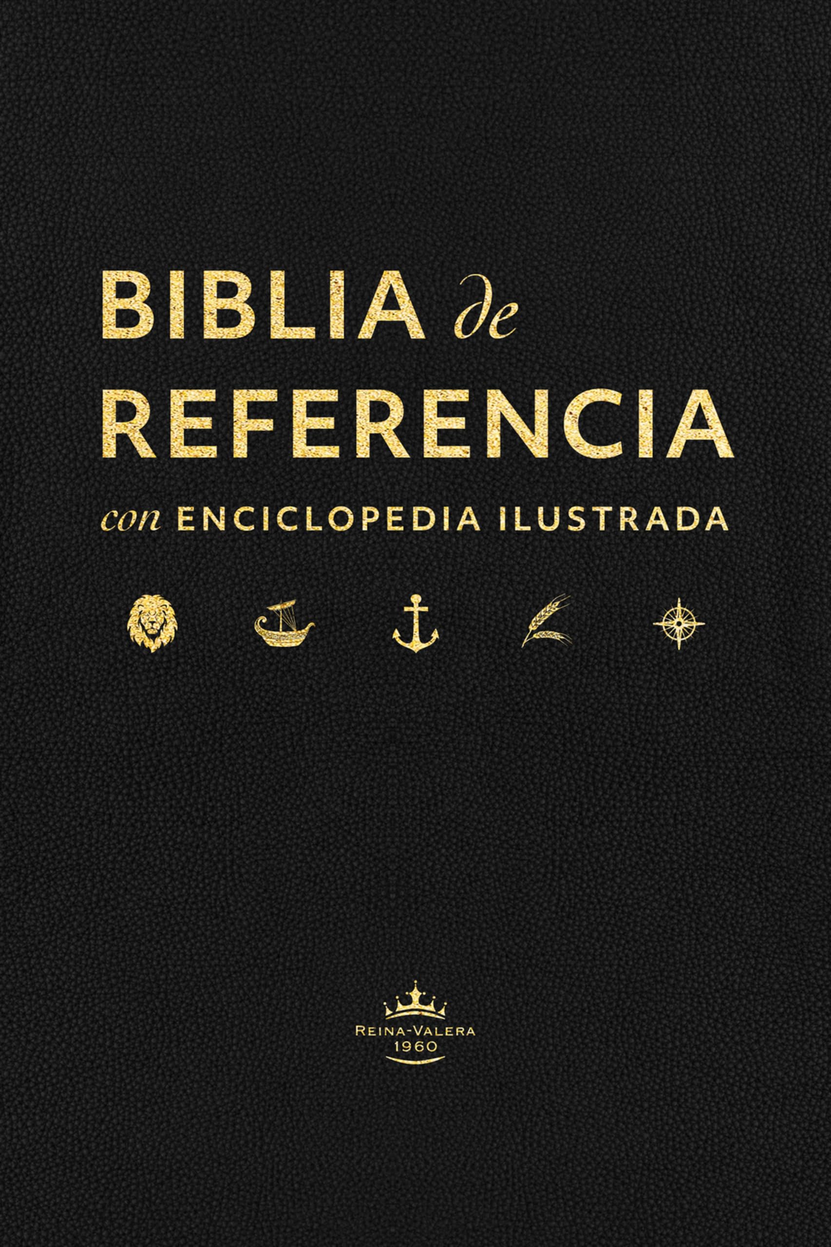 Cover of Biblia de referencia con enciclopedia ilustrada (Similpiel negro) (Spanish Edition)