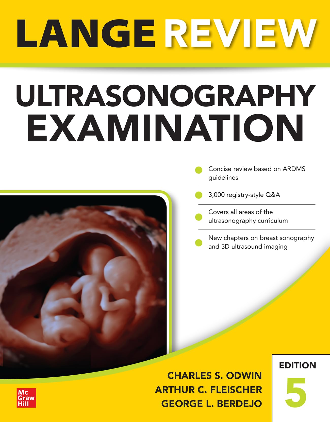 Cover of Lange Review Ultrasonography Examination: Fifth Edition