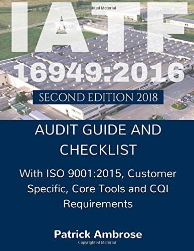 Cover of IATF 16949:2016 Plus ISO 9001:2015: ASSESSMENT (AUDIT) Guide and Checklist