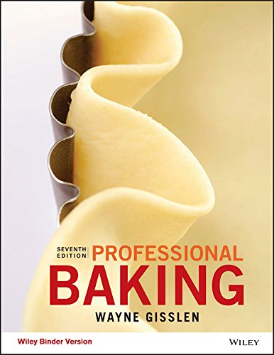 Cover of Professional Baking, 7th Edition WileyPLUS Learning Space Registration Card + Method Cards + Loose-leaf Print Companion