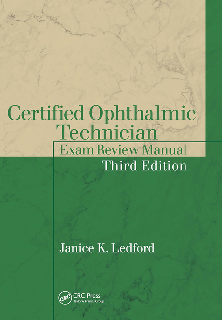 Cover of Certified Ophthalmic Technician Exam Review Manual
