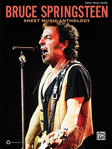 Cover of Bruce Springsteen -- Sheet Music Anthology: Piano/Vocal/Guitar