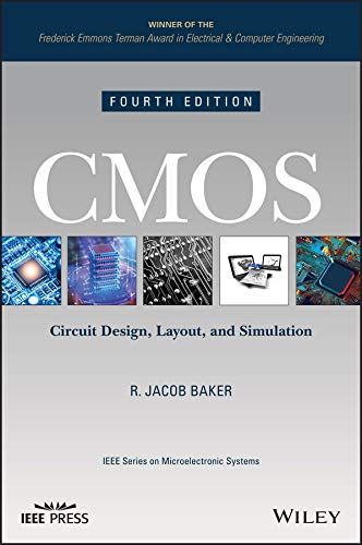 Cover of CMOS: Circuit Design, Layout, and Simulation (IEEE Press Series on Microelectronic Systems)