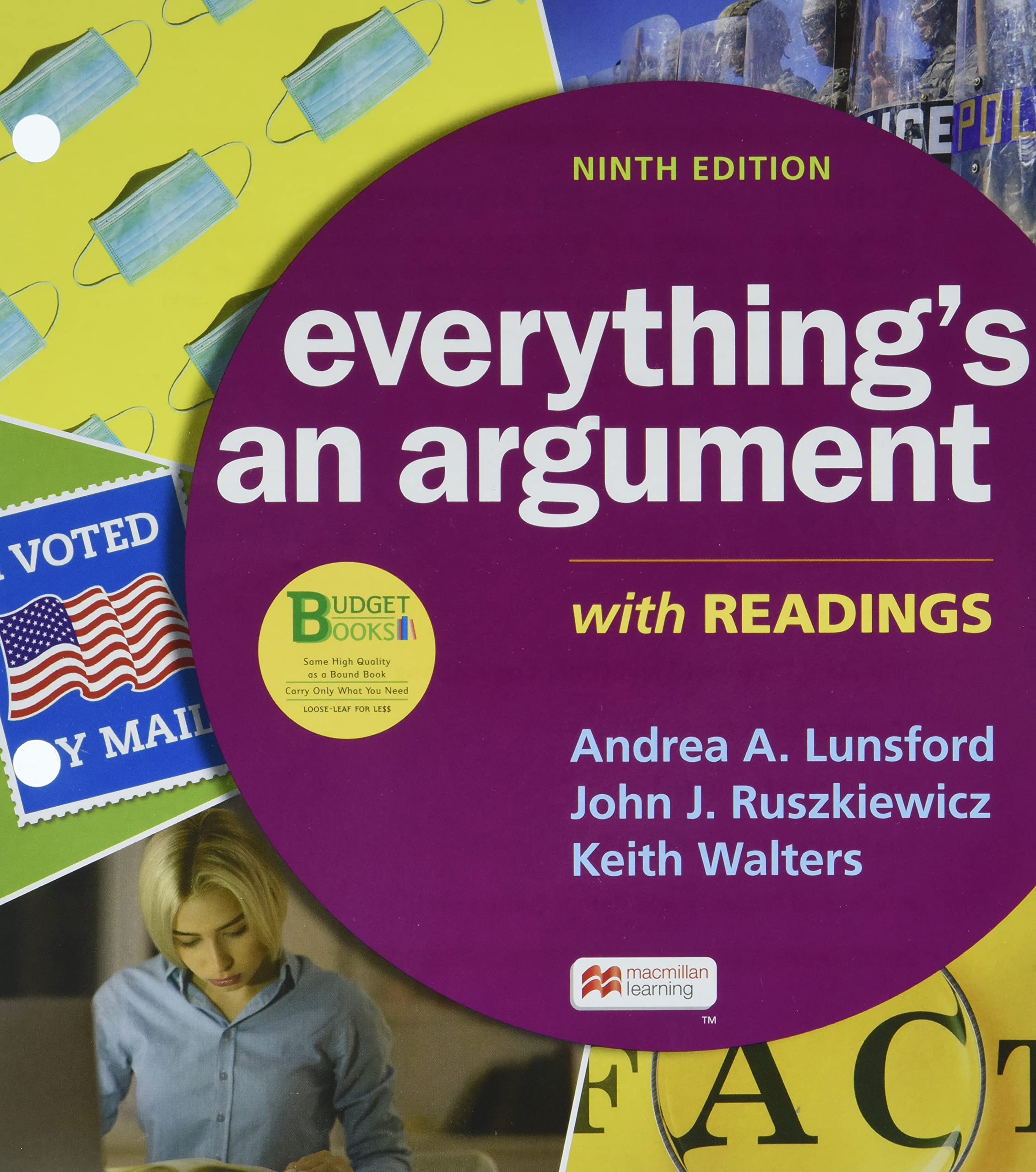 Cover of Loose-Leaf for Everything's an Argument with Readings