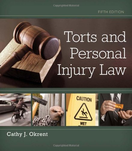Cover of Torts and Personal Injury Law