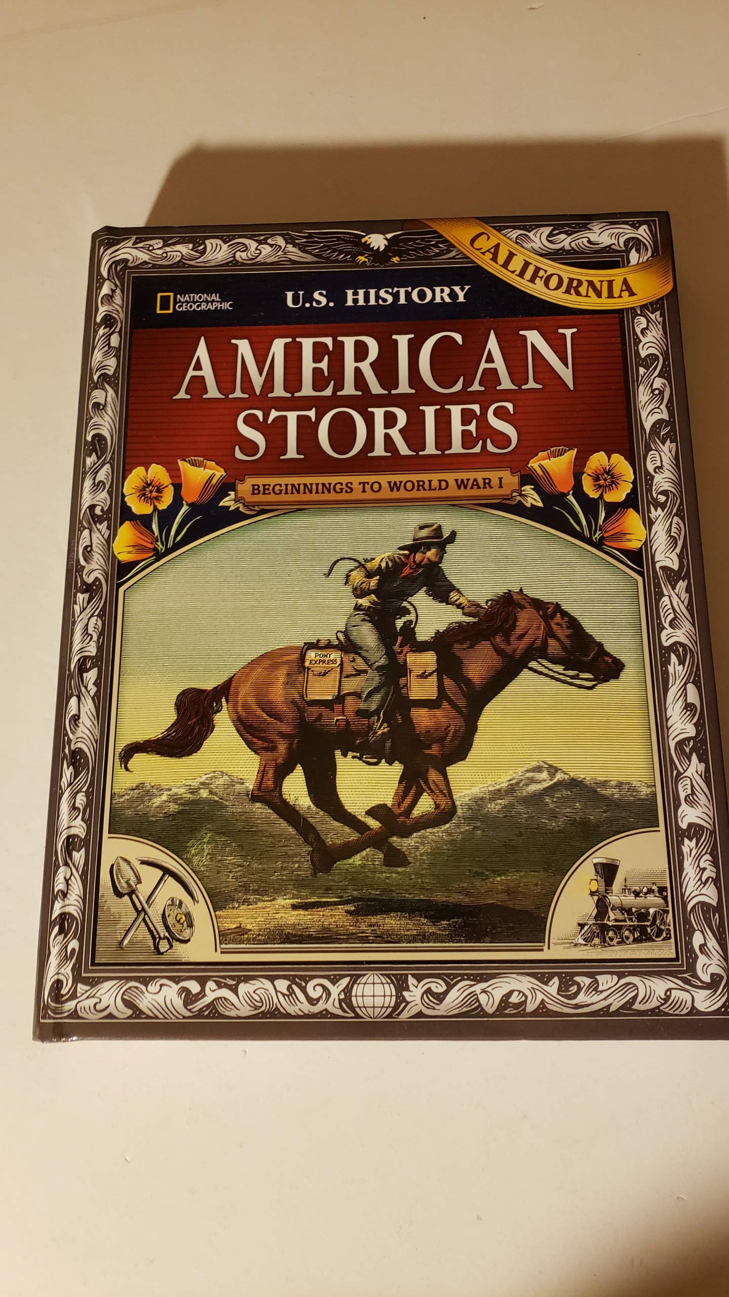Cover of Us History American Stories: Beginnings to World War I, California Student Edition
