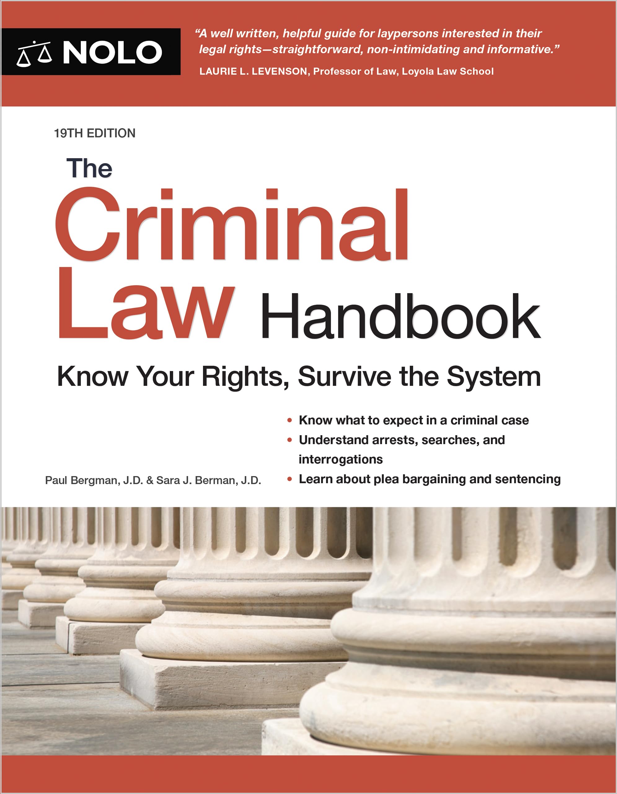 Cover of Criminal Law Handbook, The: Know Your Rights, Survive the System