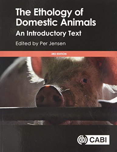 Cover of The Ethology of Domestic Animals: An Introductory Text