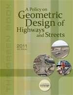 Cover of A Policy on Geometric Design of Highways and Streets 2011