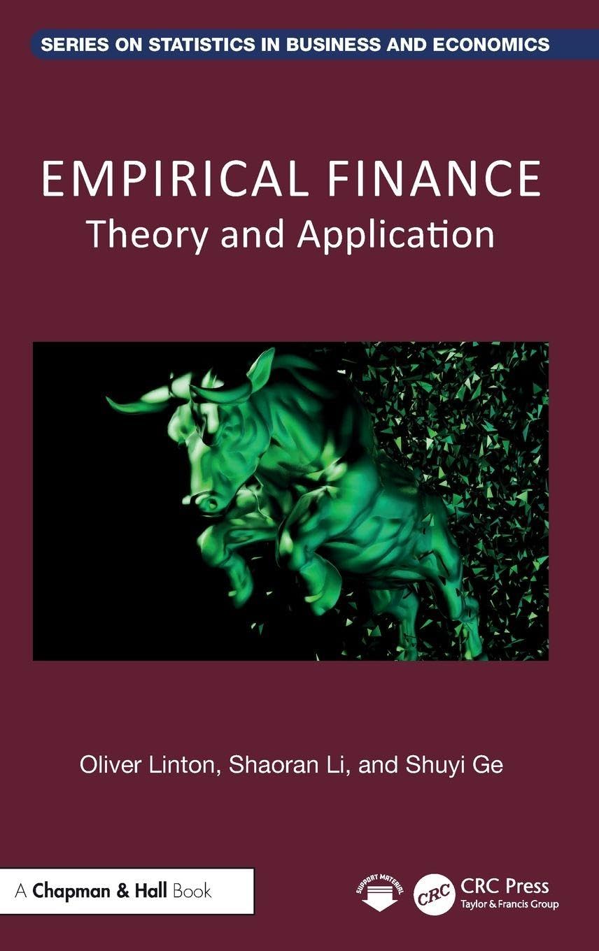 Cover of Empirical Finance: Theory and Application