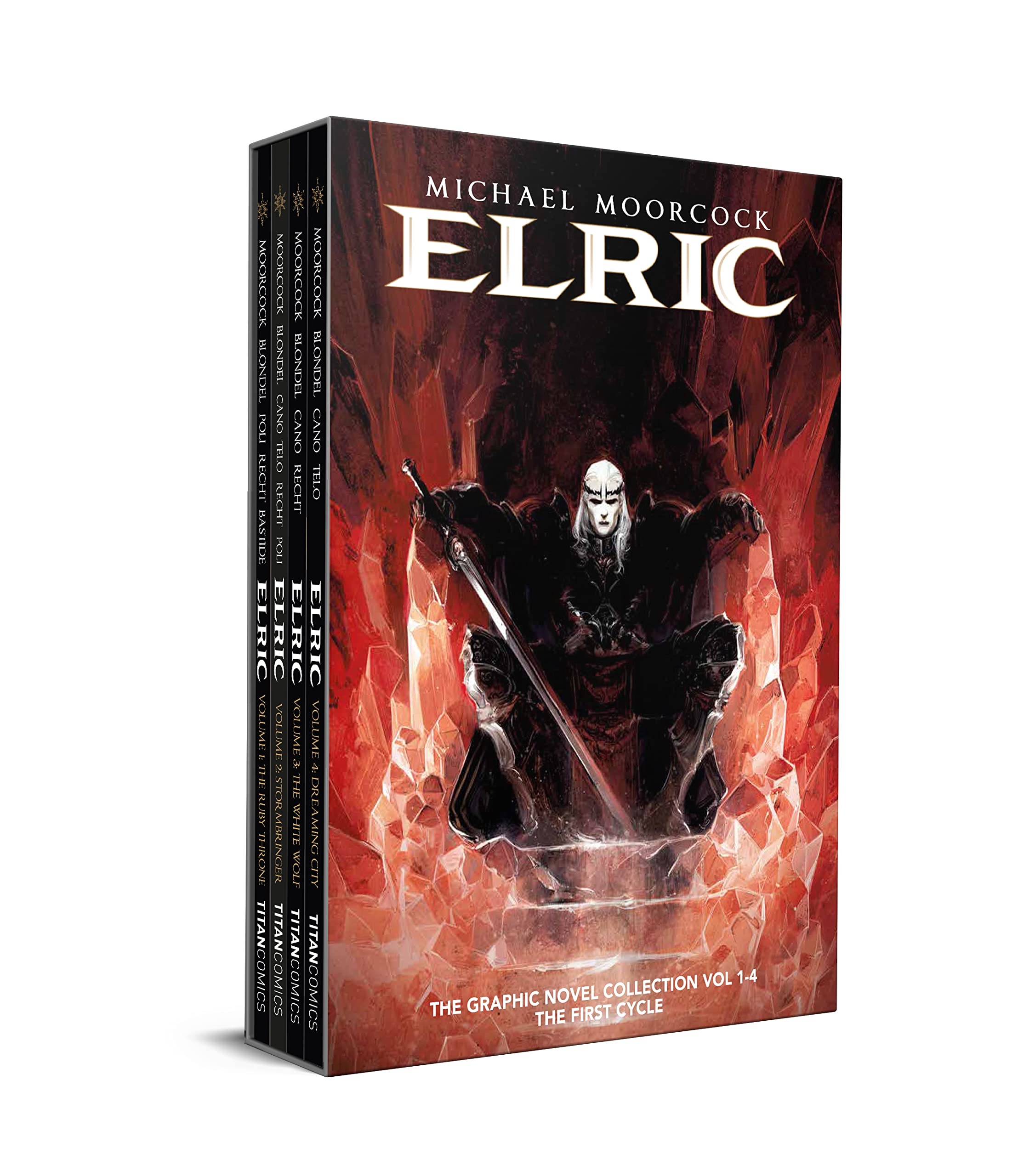 Cover of Michael Moorcock's Elric 1-4 Slipcase Set (Graphic Novel)