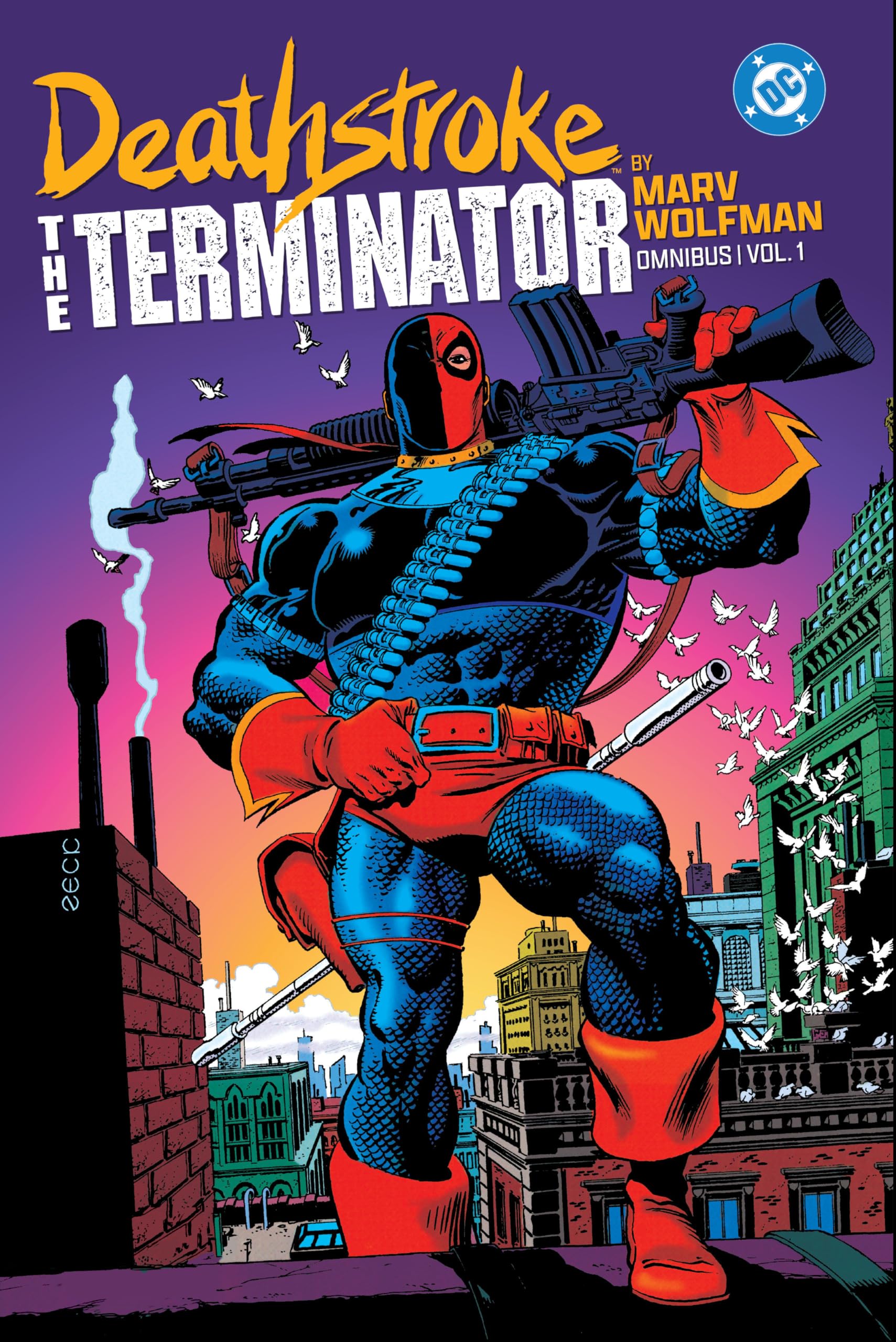 Cover of Deathstroke: The Terminator by Marv Wolfman Omnibus Vol. 1