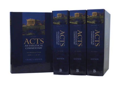 Cover of Acts: An Exegetical Commentary