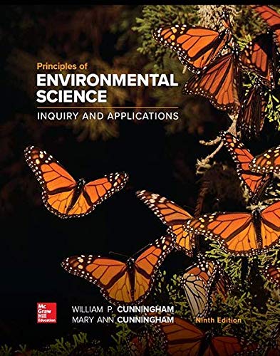 Cover of Principles of Environmental Science
