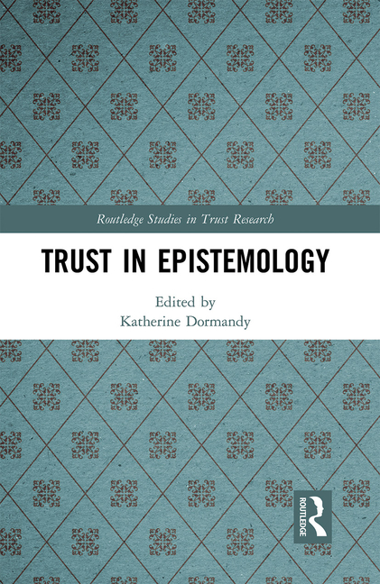 Cover of Trust in Epistemology