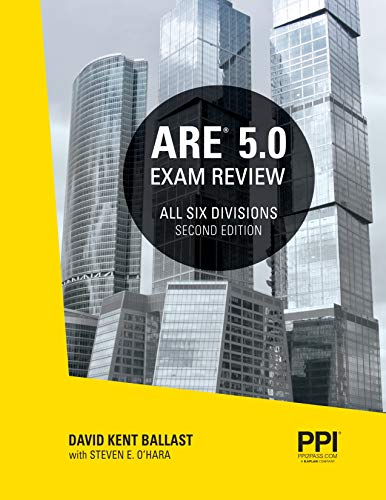Cover of Ppi Are 5.0 Exam Review All Six Divisions, 2nd Edition - Comprehensive Review Manual for the Ncarb Are 5.0 Exam