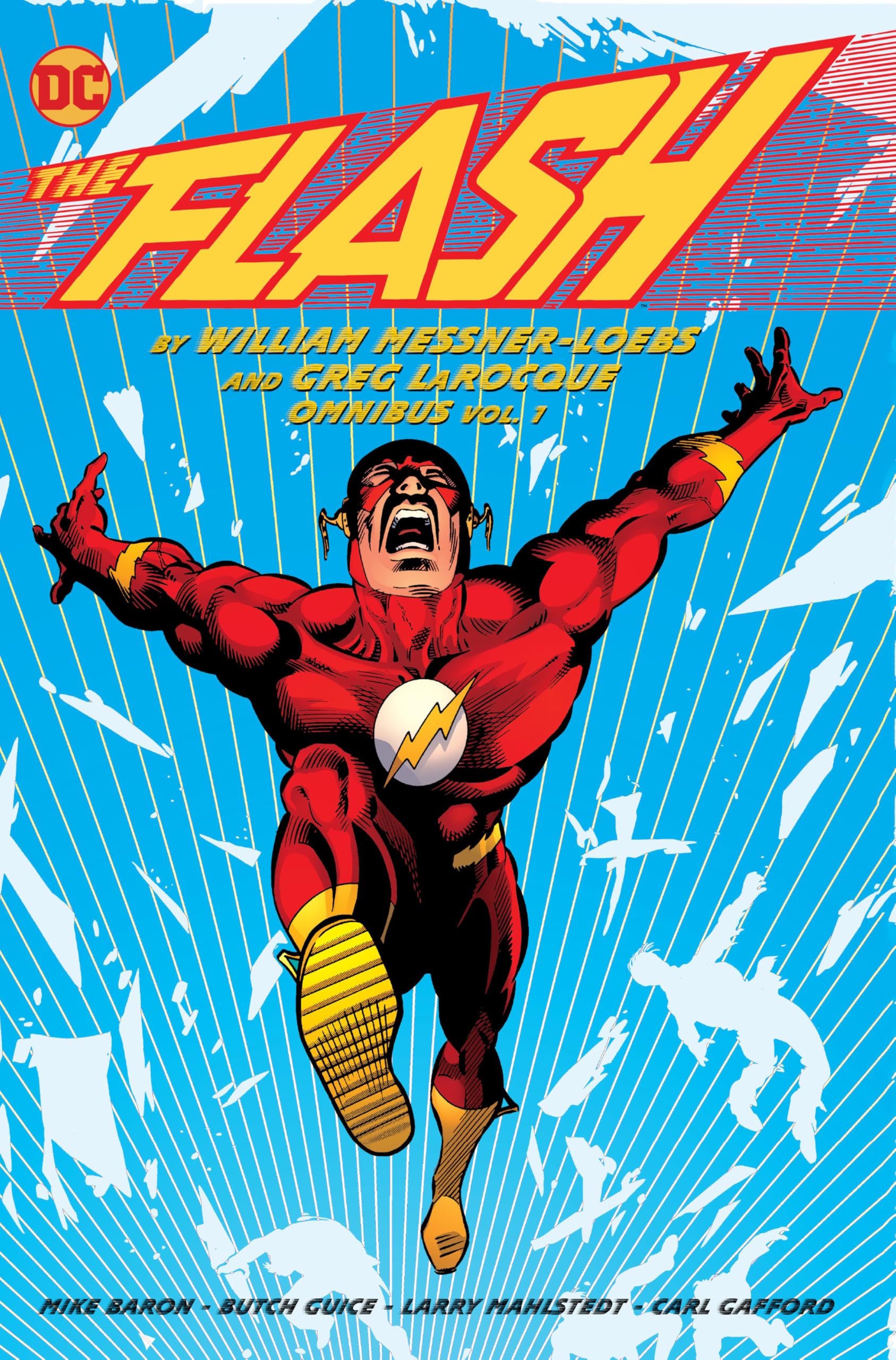 Cover of The Flash by William Messner-Loebs and Greg LaRocque Omnibus Vol. 1 (Flash Omnibus)