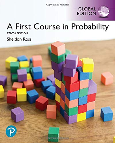 Cover of A First Course in Probability, Global Edition