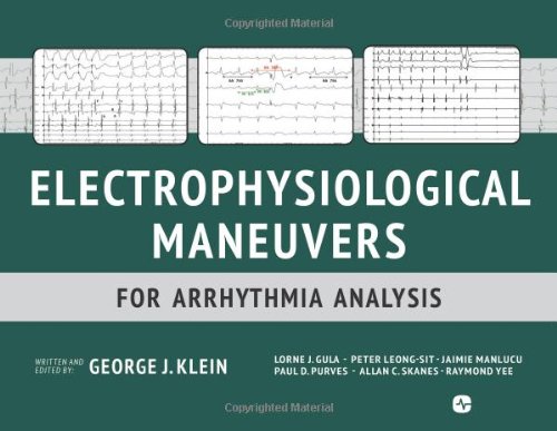 Cover of Electrophysiological Maneuvers for Arrhythmia Analysis