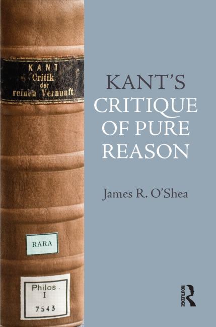 Cover of Kant's Critique of Pure Reason: An Introduction