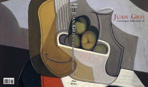 Cover of Juan Gris Catalogue Raisonné of the Paintings. Catalogue raisonné de l'oeuvre peint. (2 Volume Set)