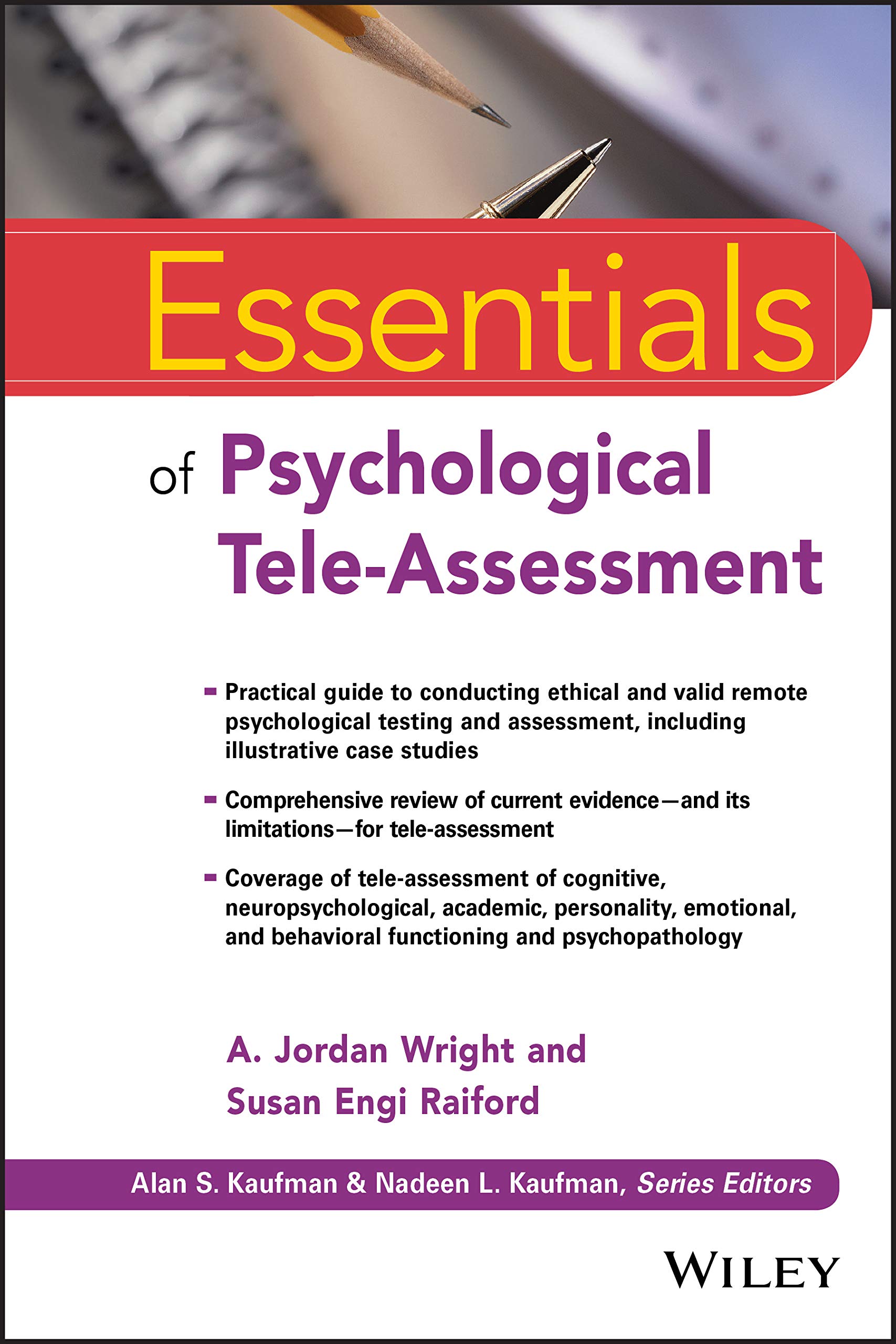 Cover of Essentials of Psychological Tele-Assessment (Essentials of Psychological Assessment)