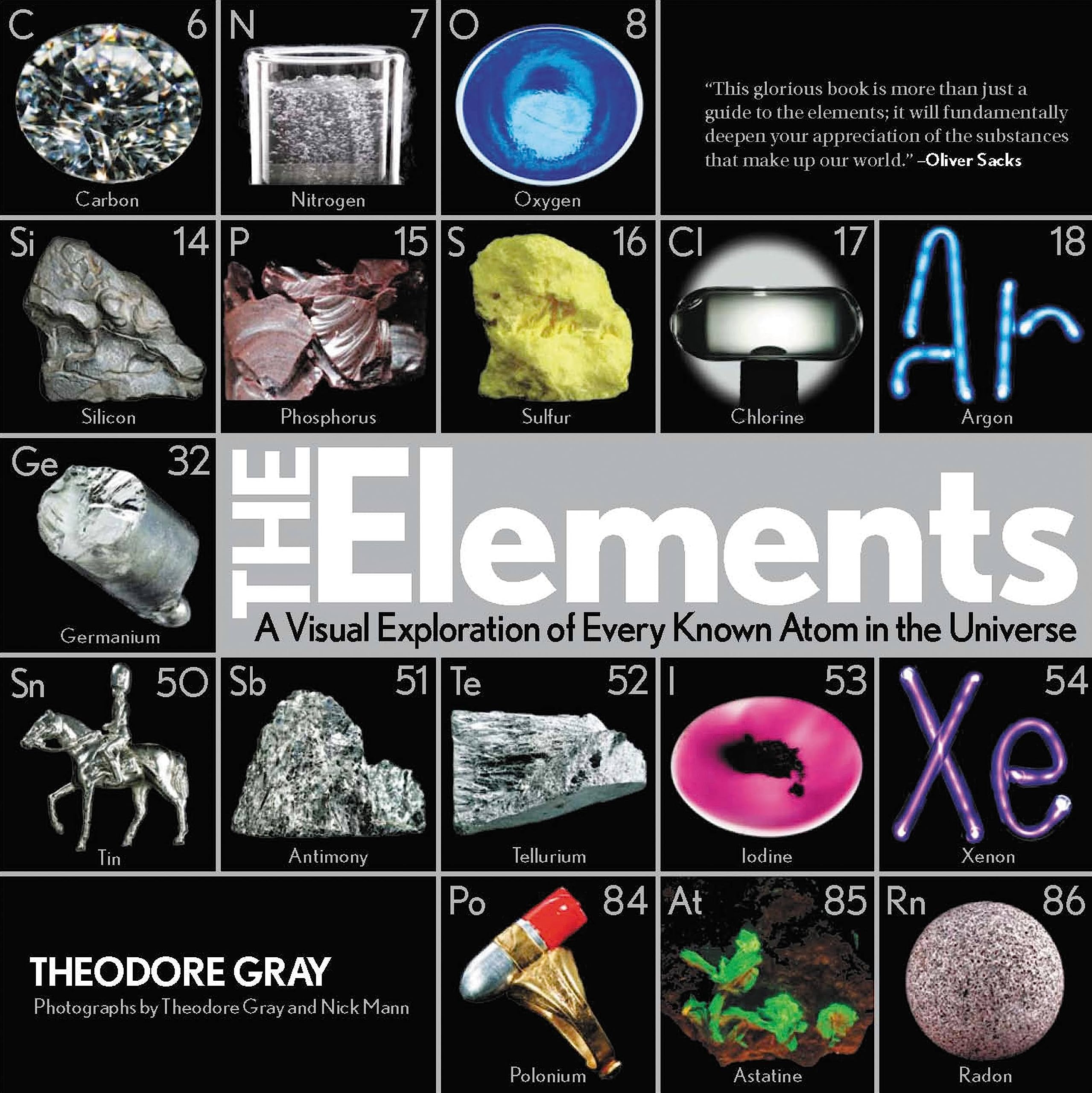 Cover of Elements: A Visual Exploration of Every Known Atom in the Universe, Book 1 of 3