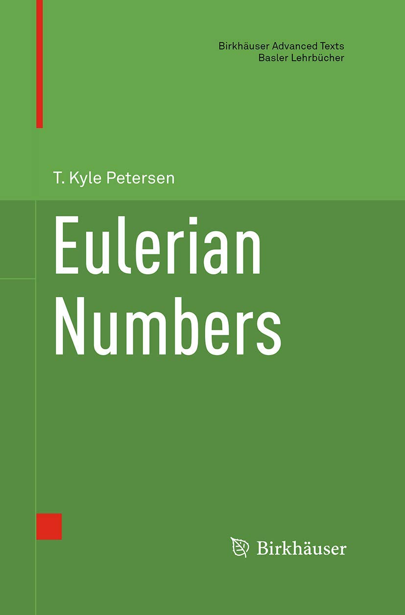 Cover of Eulerian Numbers (Birkhäuser Advanced Texts Basler Lehrbücher)