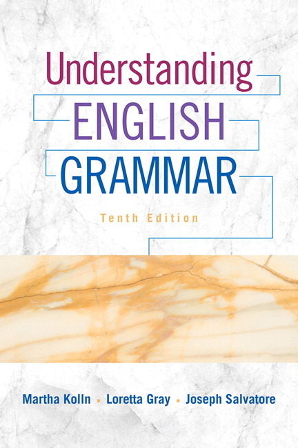 Cover of Understanding English Grammar