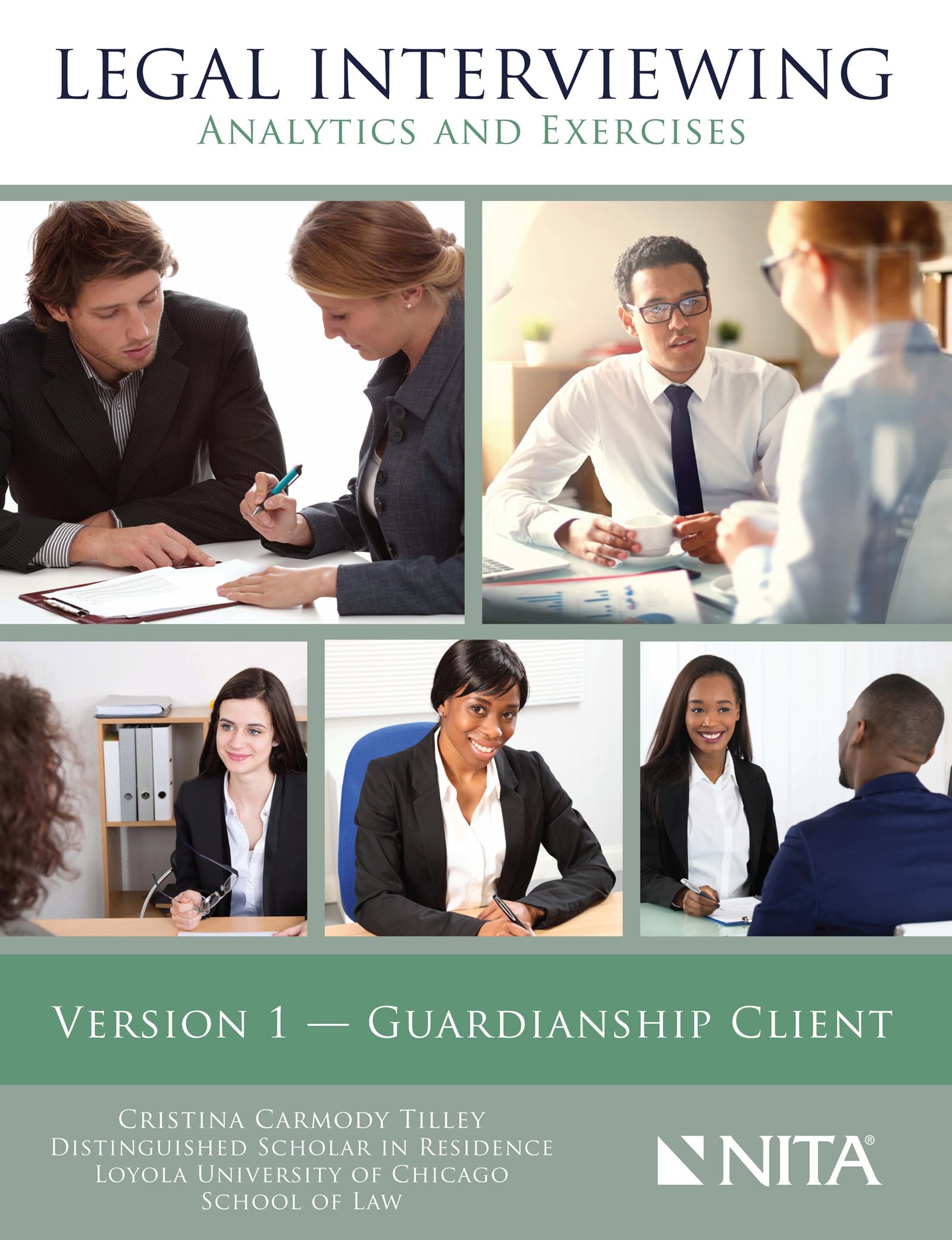 Cover of Legal Interviewing: Analytics and Exercises Version 1 - Guardianship Client (NITA)