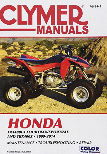 Cover of Honda Trx400ex Fourtrax/Sportrax and Trx400x 1999-2014