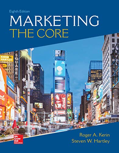 Cover of Looseleaf for Marketing: The Core