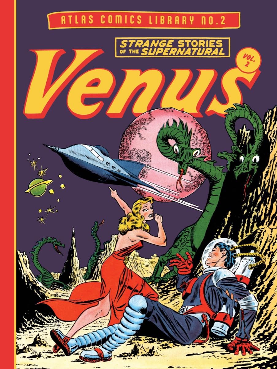 Cover of The Atlas Comics Library No. 2: Venus Vol. 2 (The Fantagraphics Atlas Comics Library)