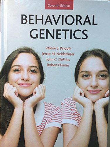 Cover of Behavioral Genetics