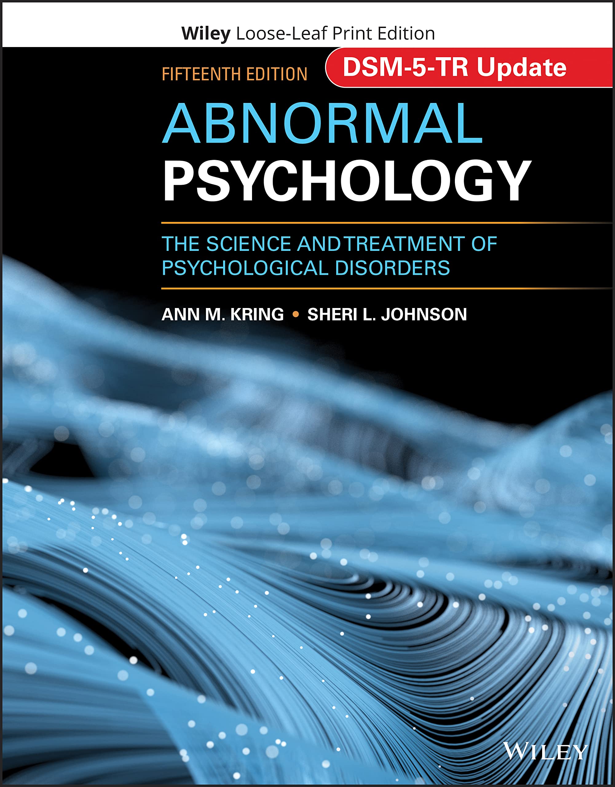 Cover of Abnormal Psychology: The Science and Treatment of Psychological Disorders, DSM-5-TR Update