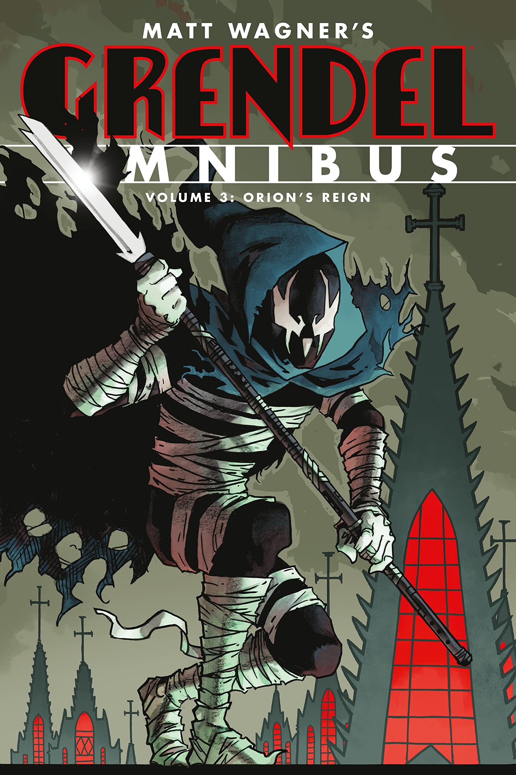 Cover of Grendel Omnibus Volume 3: Orion's Reign (Second Edition)
