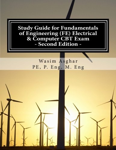 Cover of Study Guide for Fundamentals of Engineering (FE) Electrical & Computer CBT Exam: Practice over 500 solved problems with detailed solutions including Alternative-Item Types