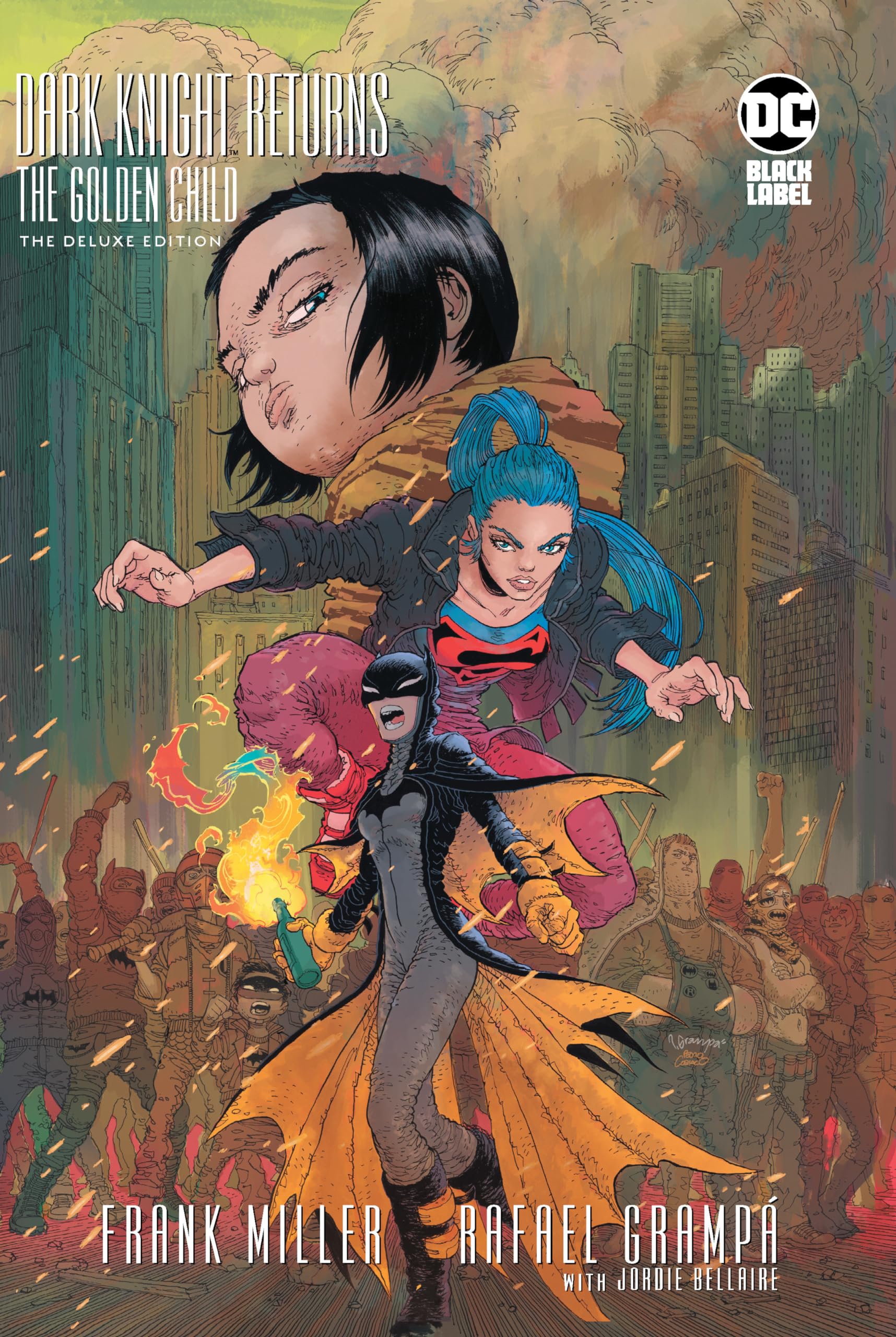 Cover of The Dark Knight Returns: The Golden Child Deluxe Edition