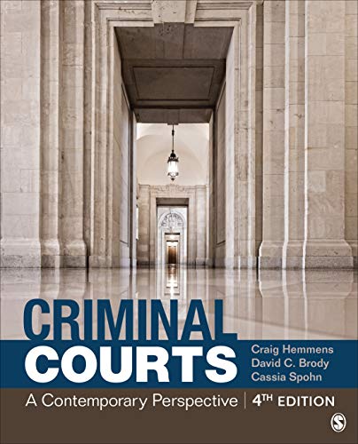 Cover of Criminal Courts: A Contemporary Perspective