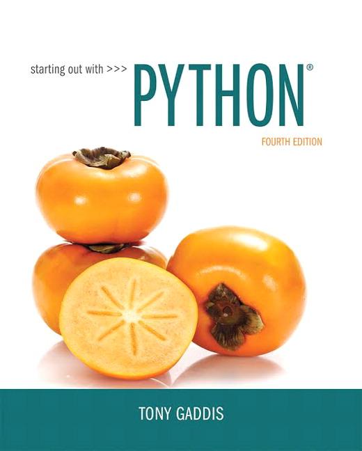 Cover of Starting Out with Python