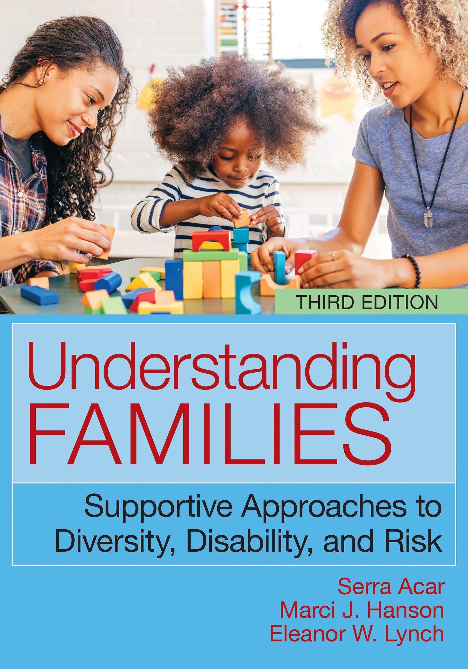 Cover of Understanding Families, Third Edition: Supportive Approaches to Diversity, Disability, and Risk