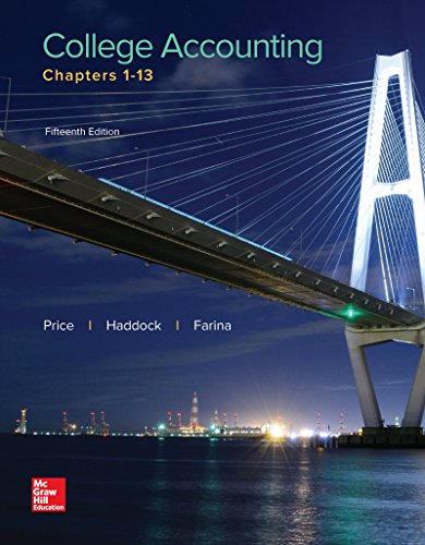 Cover of LooseLeaf for College Accounting: Chapters 1-13