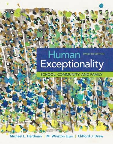 Cover of Human Exceptionality: School, Community, and Family
