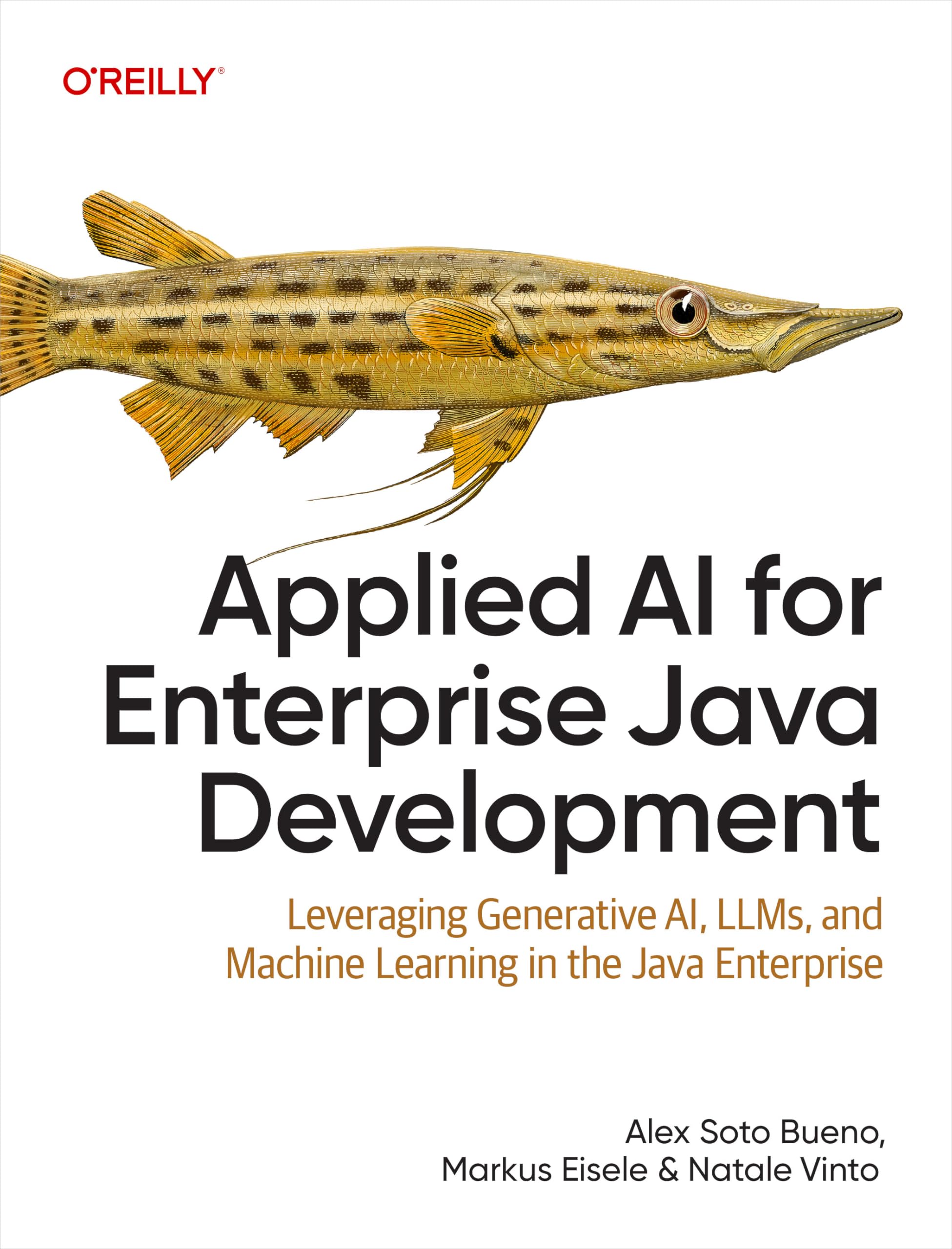Cover of Applied AI for Enterprise Java Development: Leveraging Generative AI, LLMs, and Machine Learning in the Java Enterprise