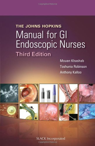 Cover of The Johns Hopkins Manual for GI Endoscopic Nurses